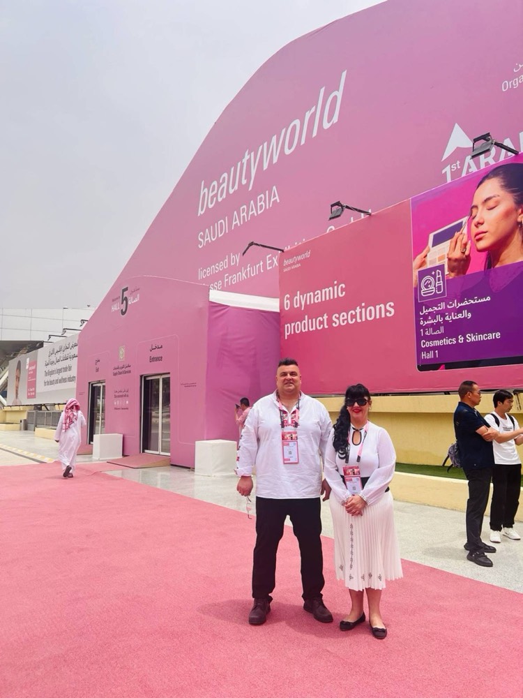 Alta Oils team at an international trade fair