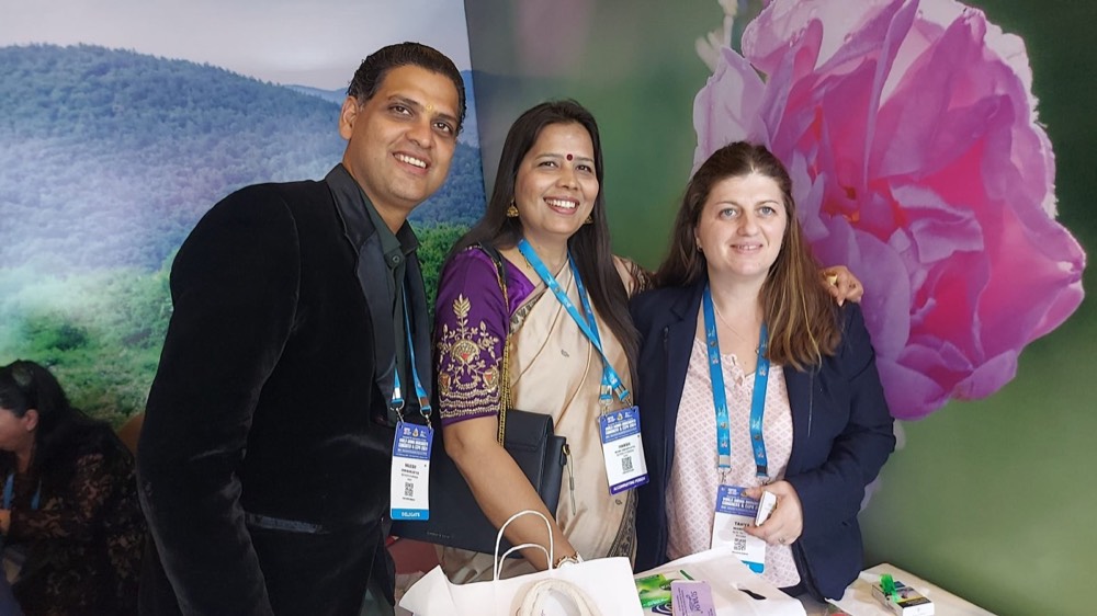 Alta Oils team at an international trade fair