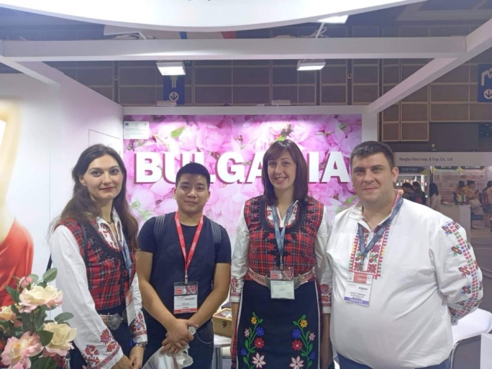Alta Oils team at an international trade fair