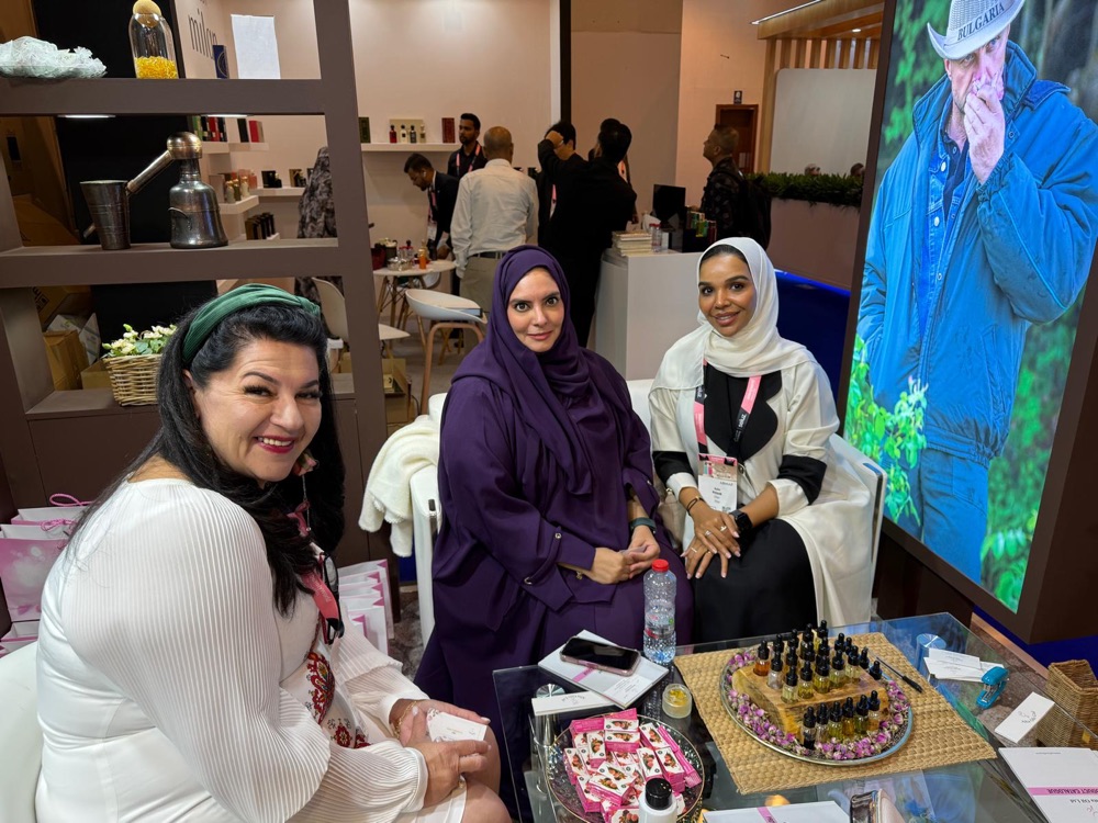 Alta Oils team at an international trade fair