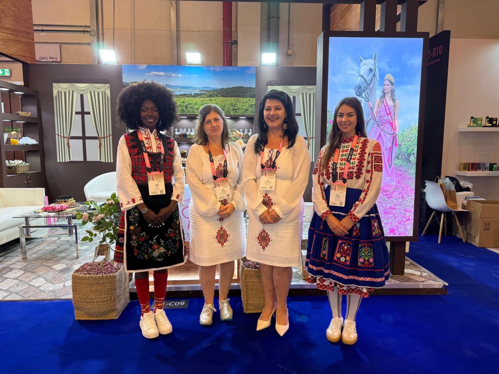 Alta Oils team at an international trade fair
