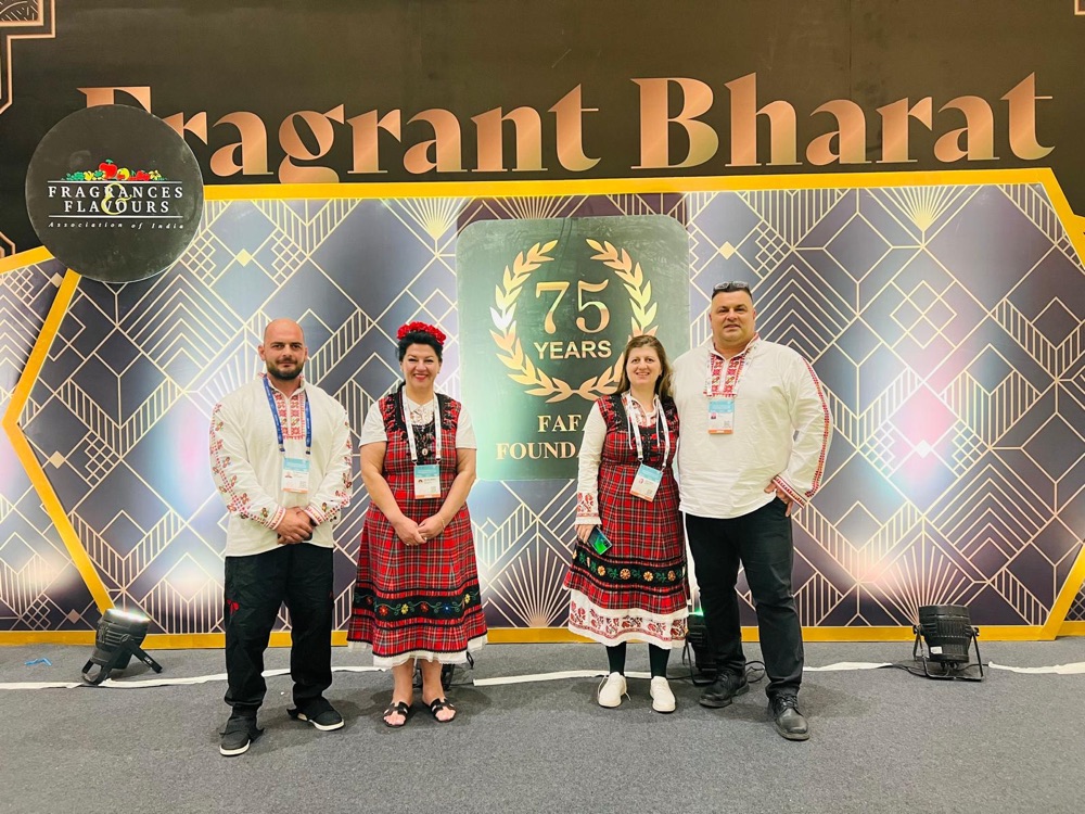 Alta Oils team at an international trade fair