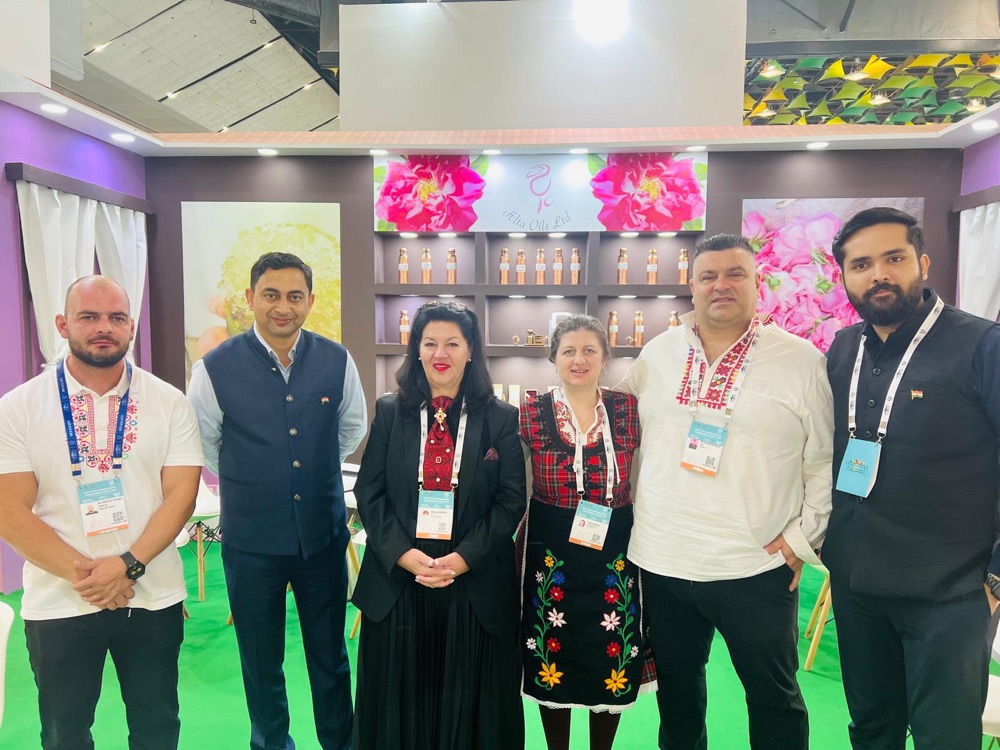 Alta Oils team at an international trade fair