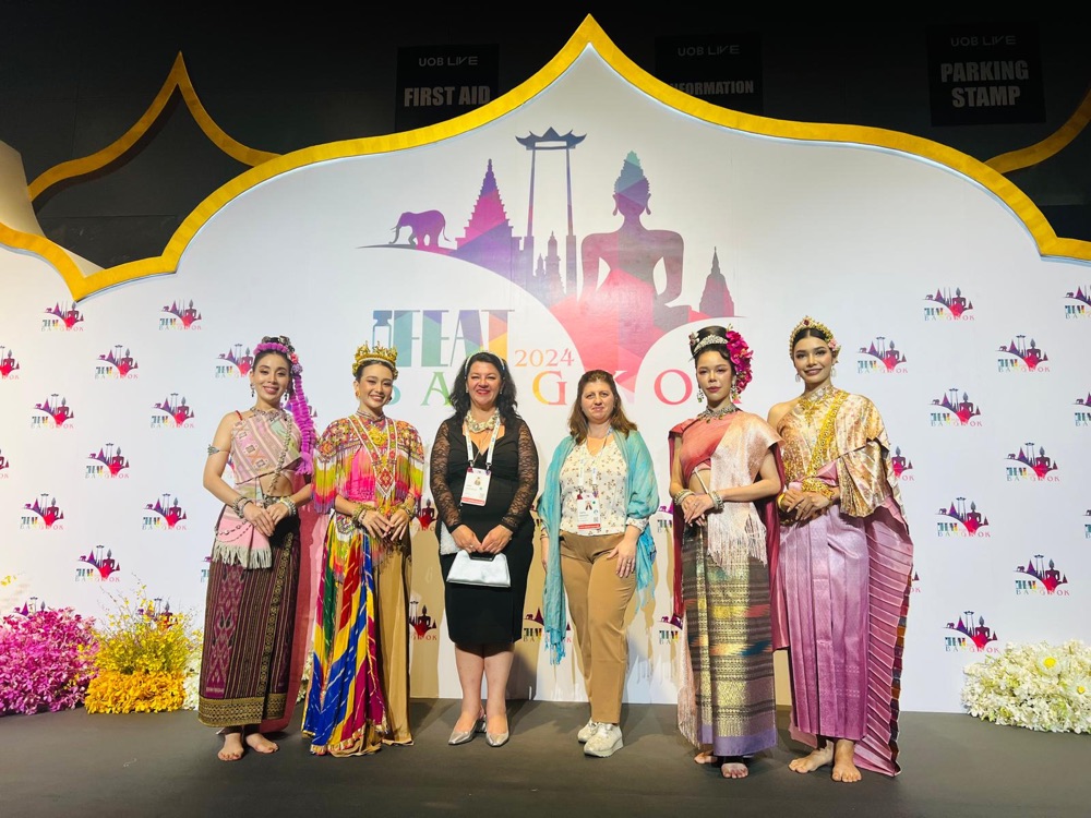 Alta Oils team at an international trade fair