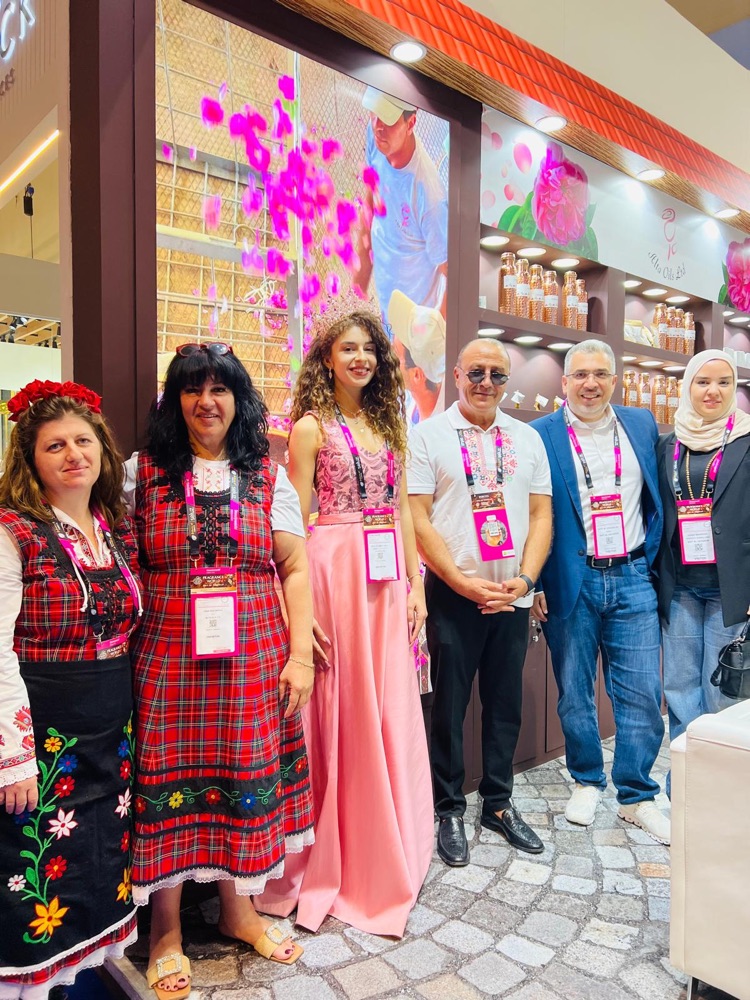 Alta Oils team at an international trade fair