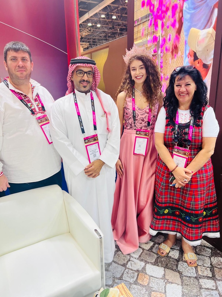 Alta Oils team at an international trade fair