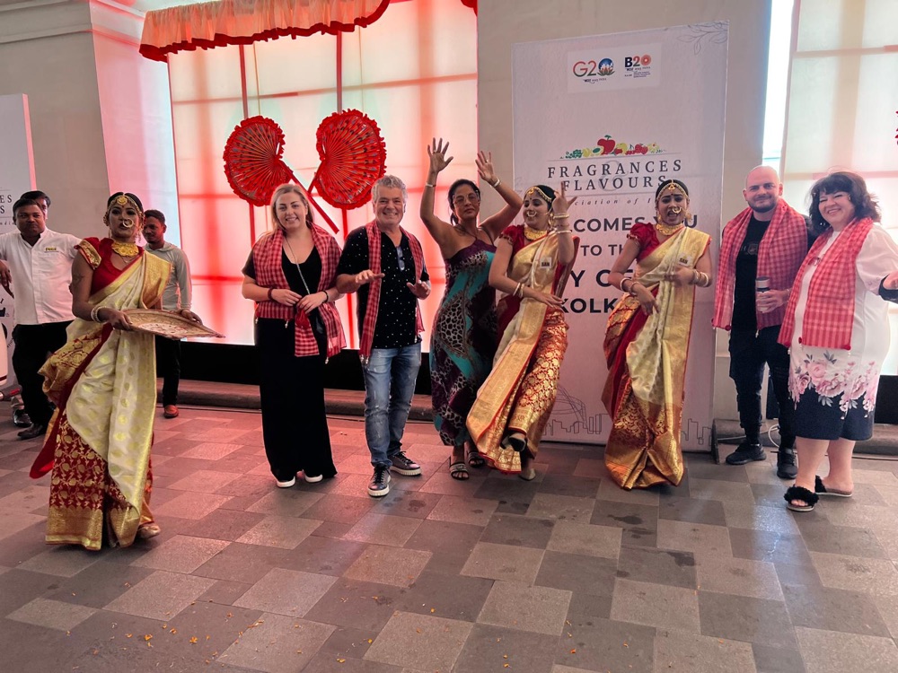 Alta Oils team at an international trade fair